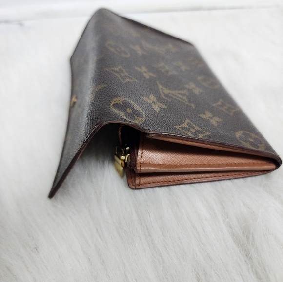 AUTH VINTAGE LOUIS VUITTON long wallet in monogram - Picture 5 of 14